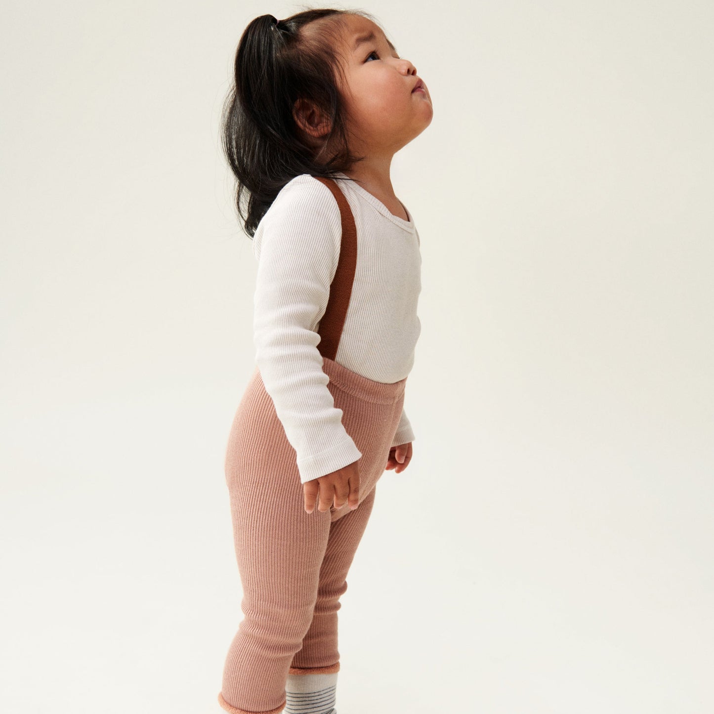 Liewood Leggings mit Hosenträgern Cuno - Tuscany rose/Golden caramel