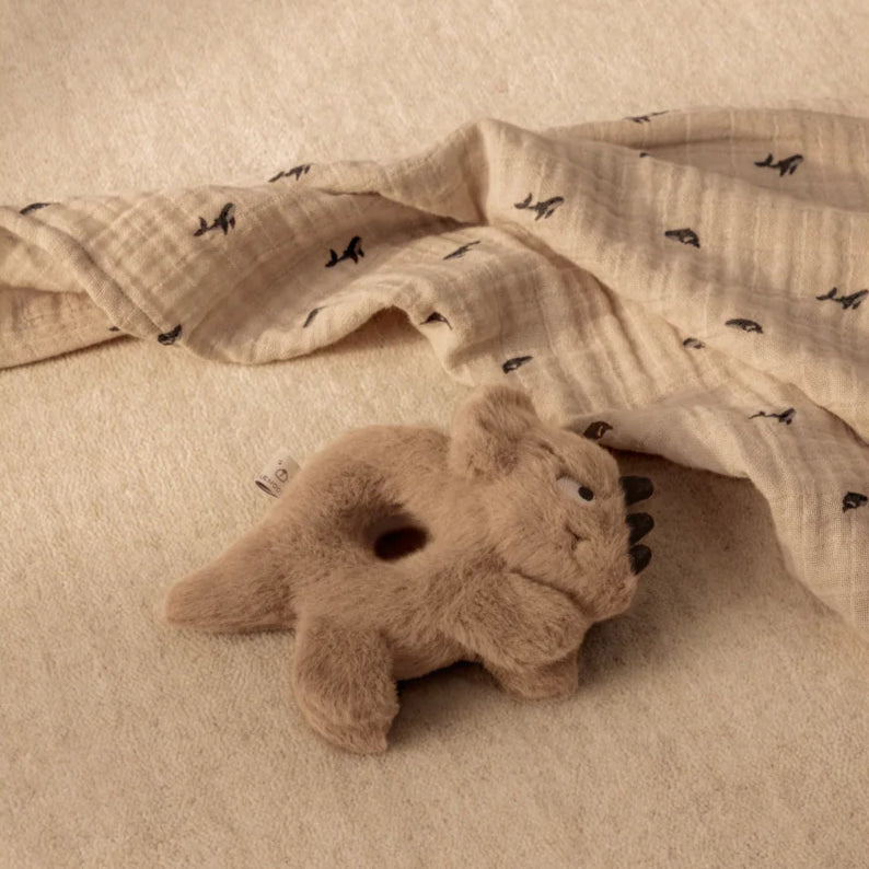 Liewood Mulltücher 2er-Pack – Bio-Baumwolle – Mini Whale / Sandy