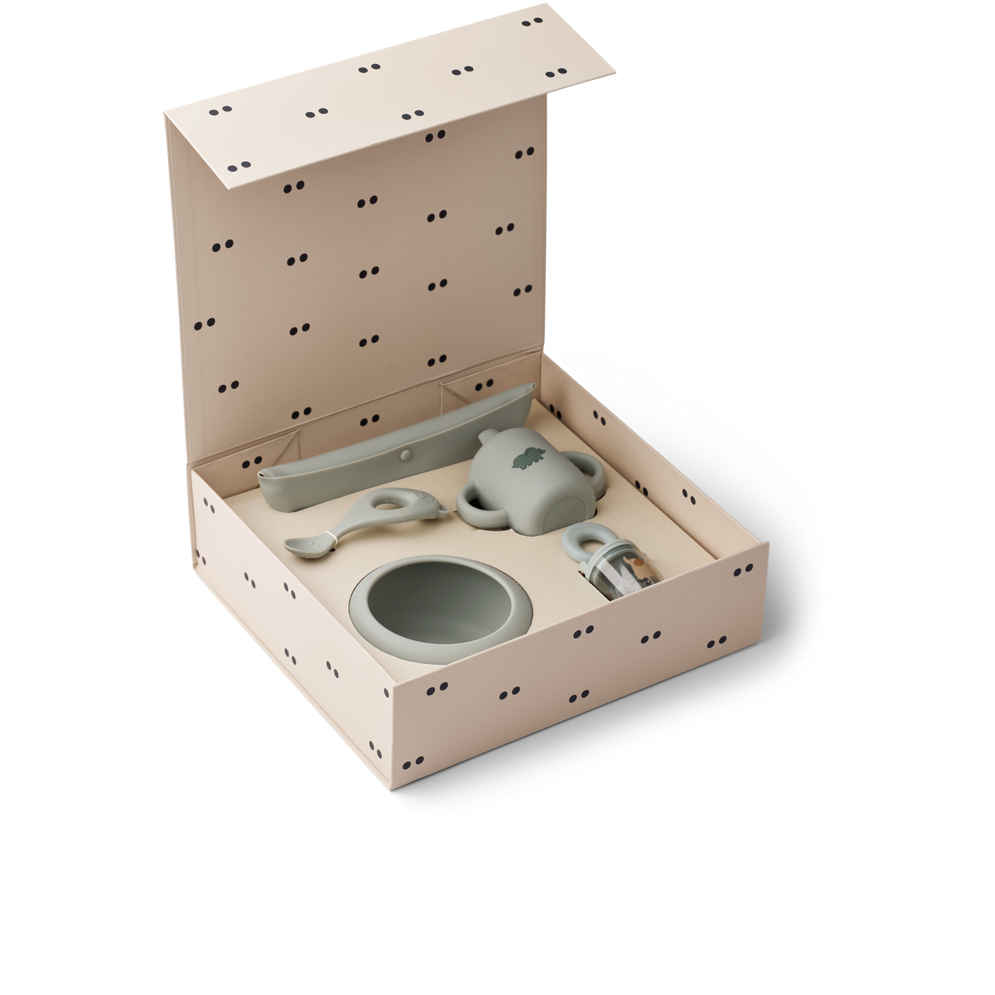 Liewood Mileah Baby-Geschirr-Set – Dove blue