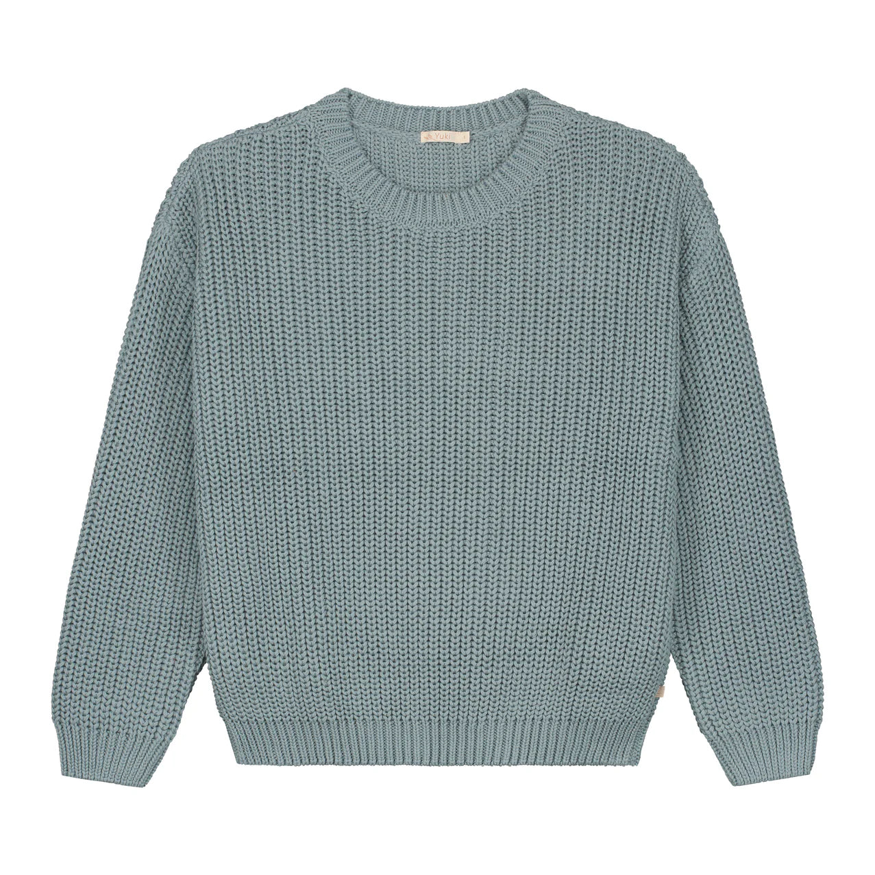 Yuki Chunky Knitted Sweater für Damen - Ocean