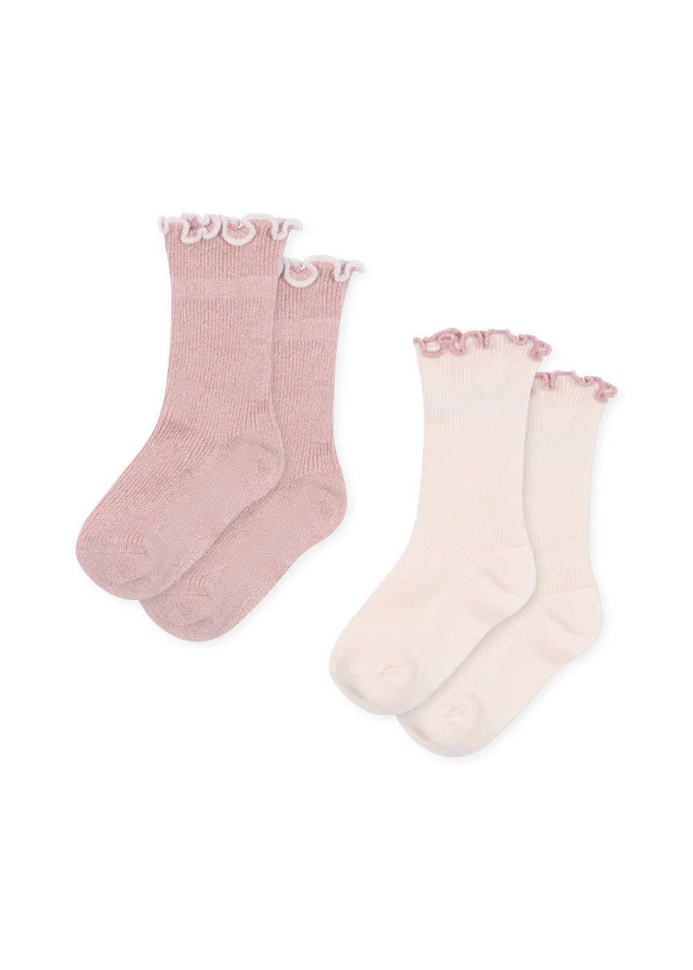 Konges Slojd 2er Pack Rib Frill Socks