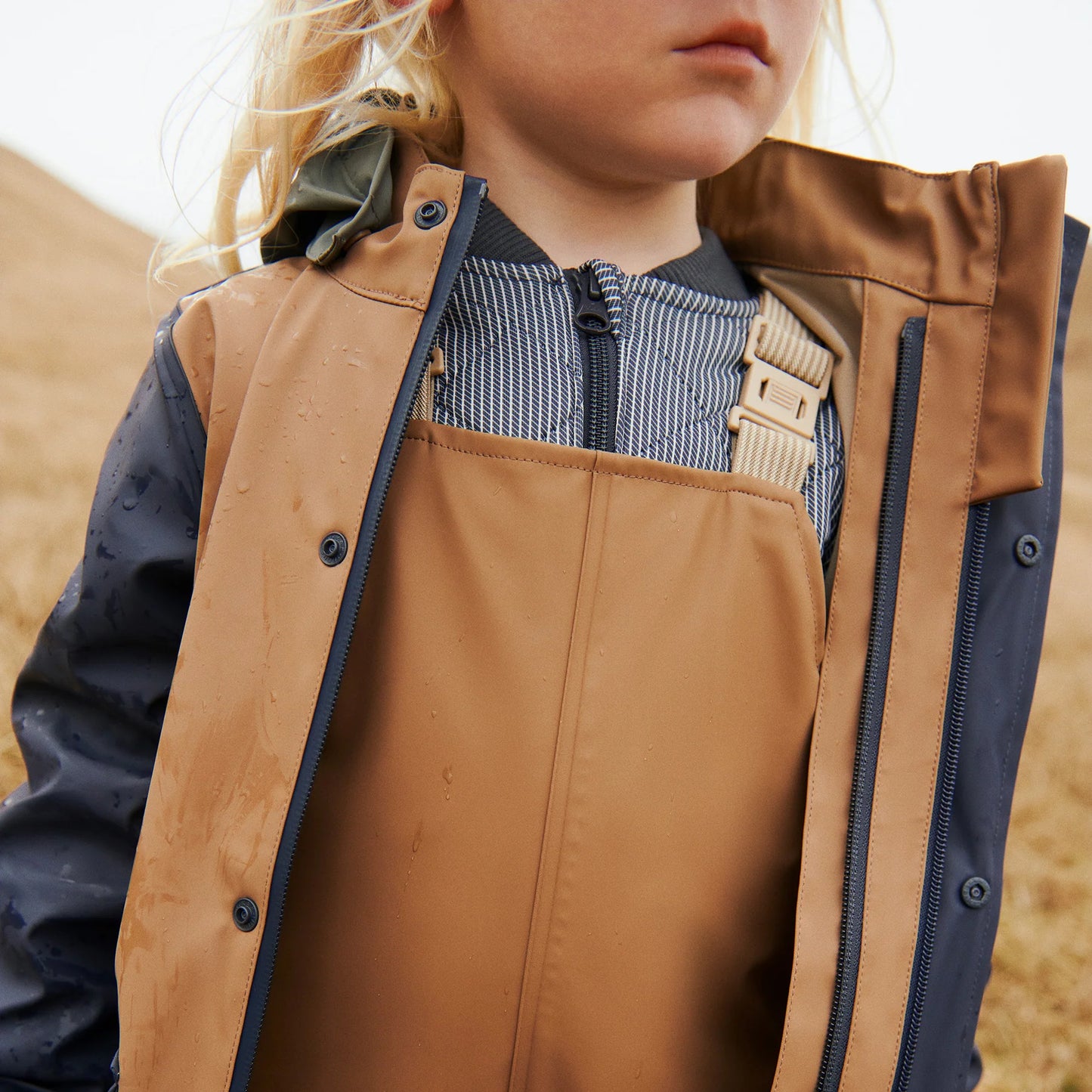 Wheat Regenjacke Otu - hazel