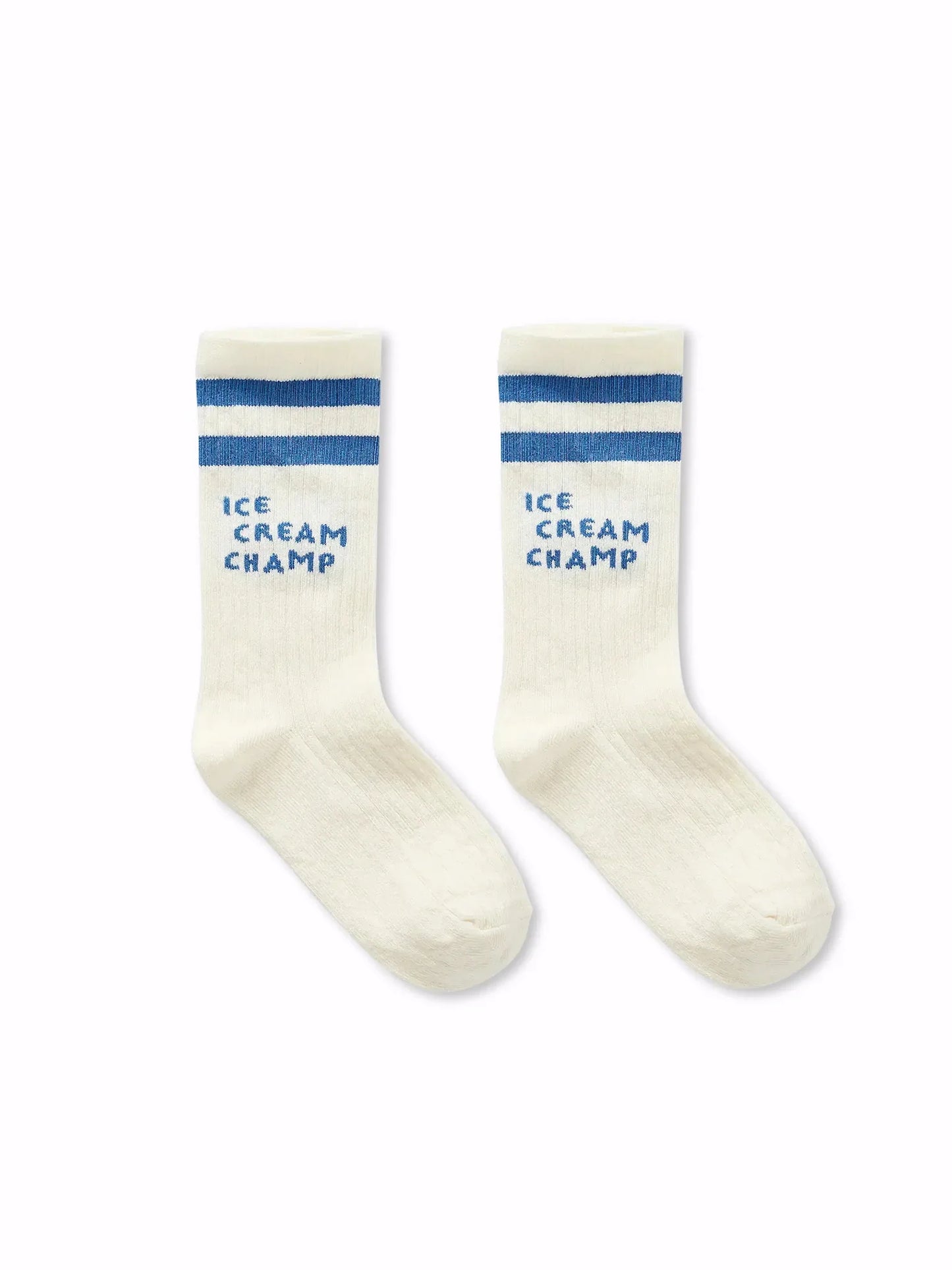 Sproet & Sprout Socken "Ice Cream Champ Off White"