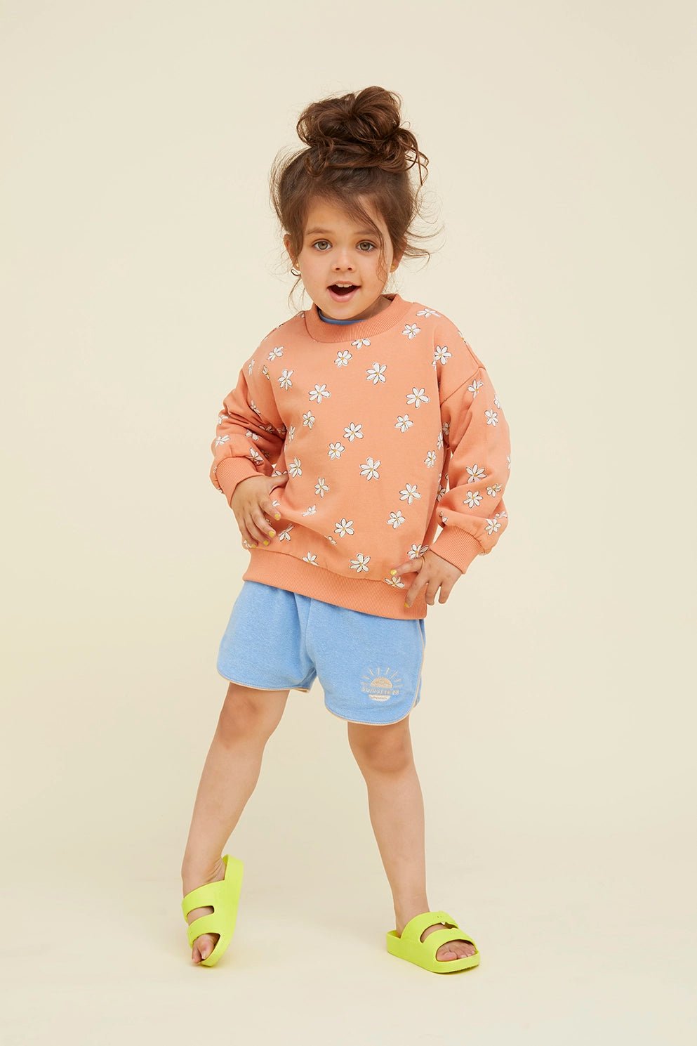 Sproet & Sprout Sweatshirt Daisies