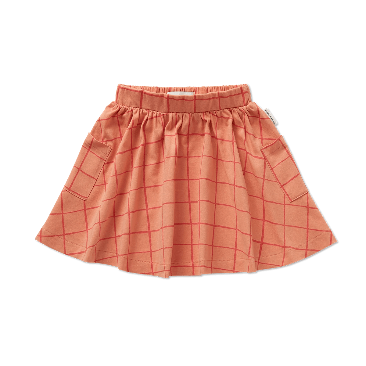 Sproet & Sprout Skirt Pockets Check Print