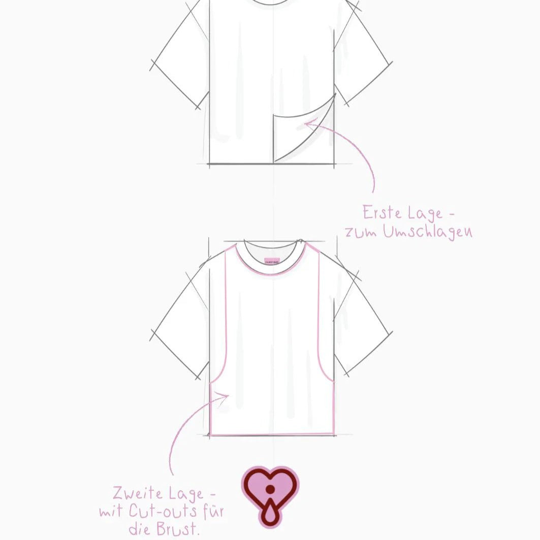 Famvibes Stillshirt Hearts