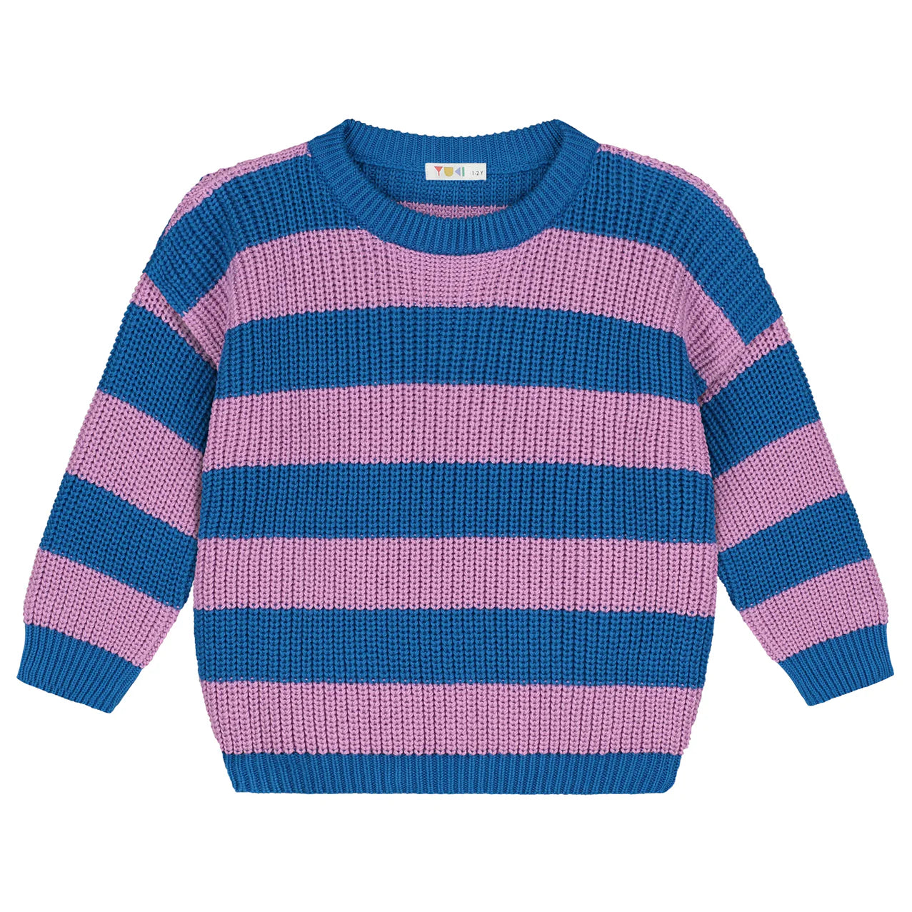 Yuki Chunky Knitted Sweater - Cotton Candy