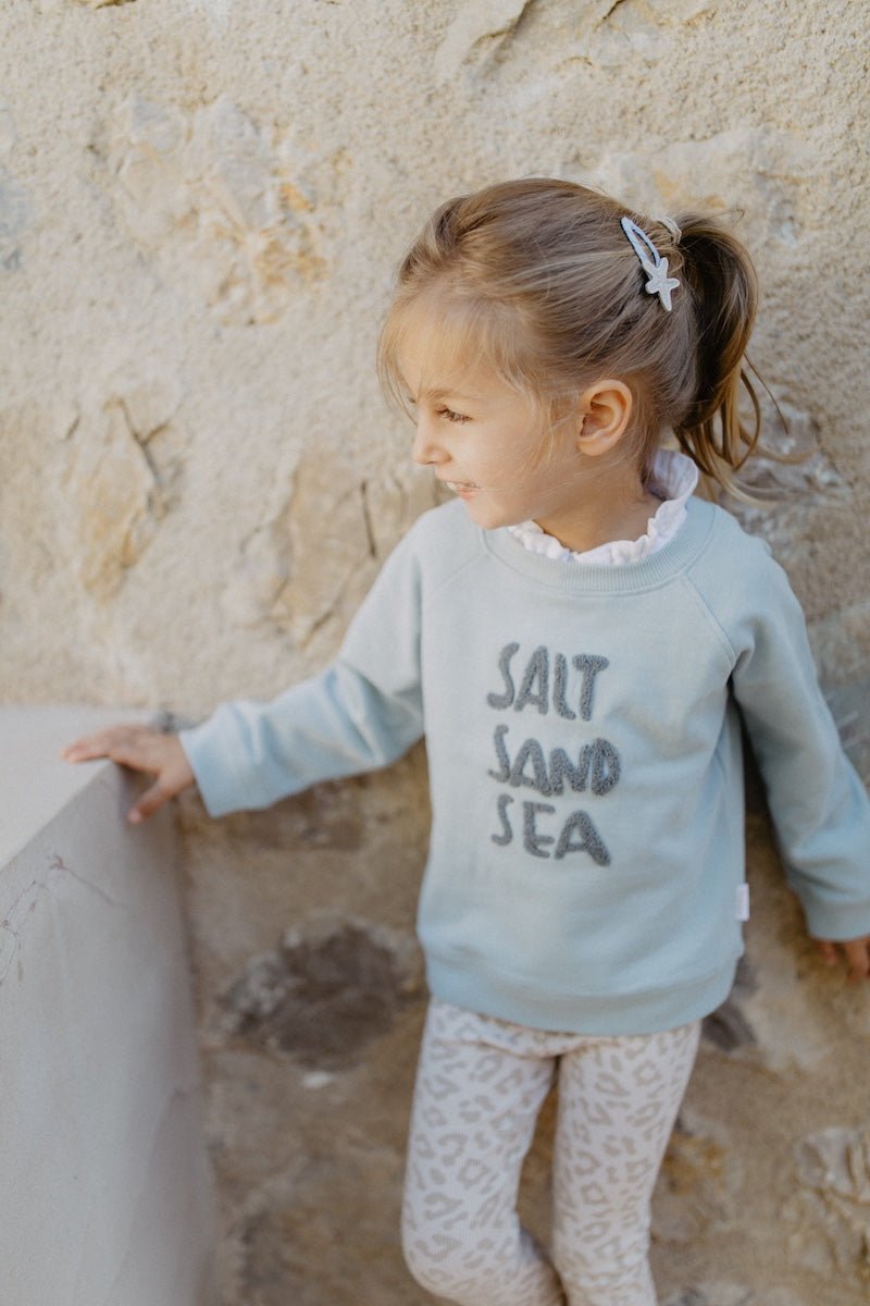 Leevje Unisex Oversized Sweatshirt "Salt Sand Sea"