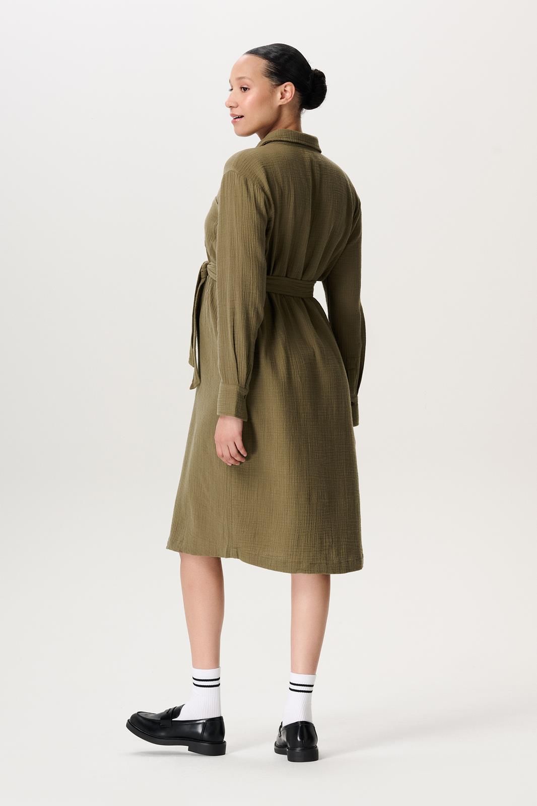 Noppies Vejen Kleid "Dark Olive"
