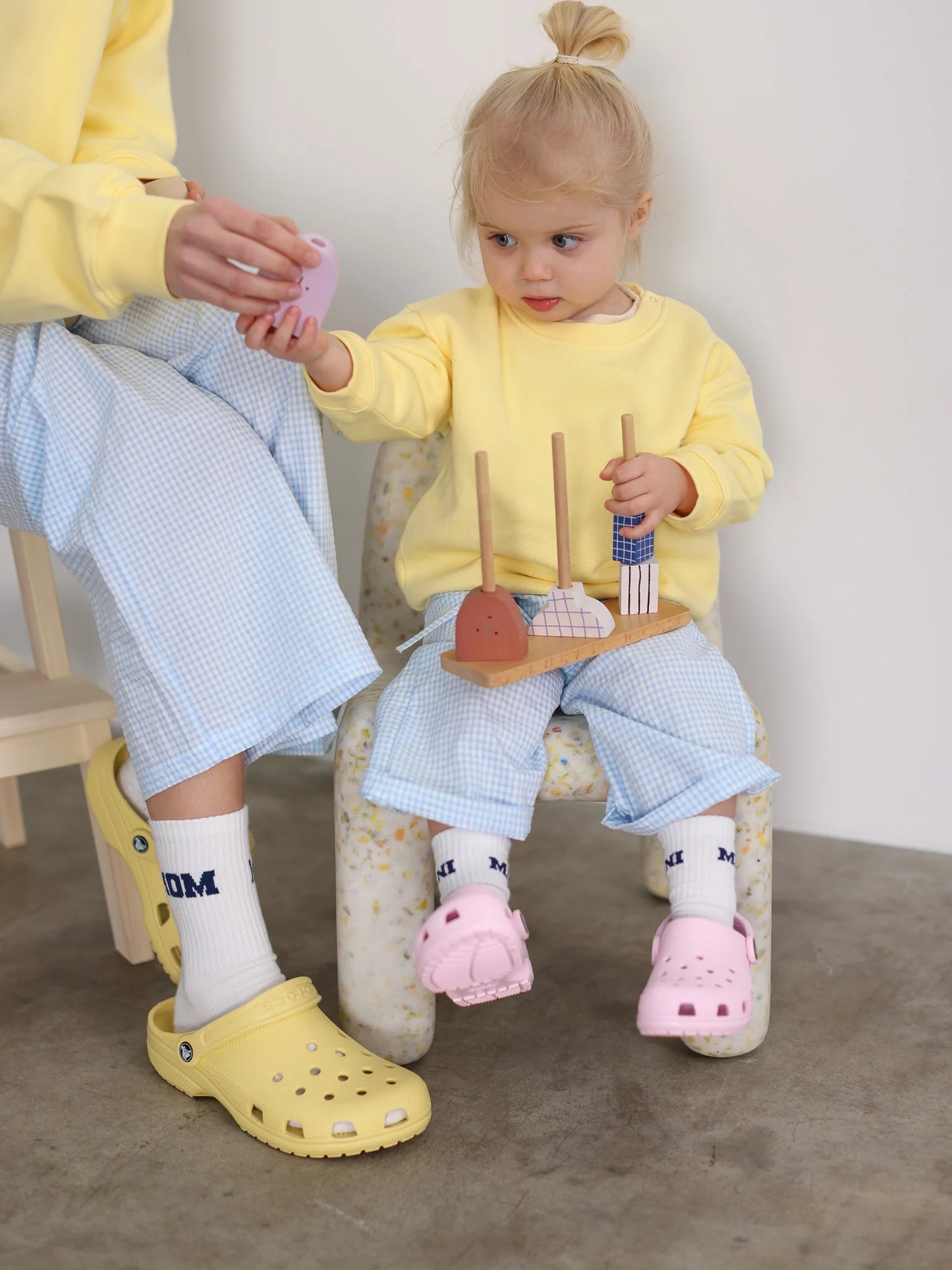 Famvibes Gingham Pants Kids
