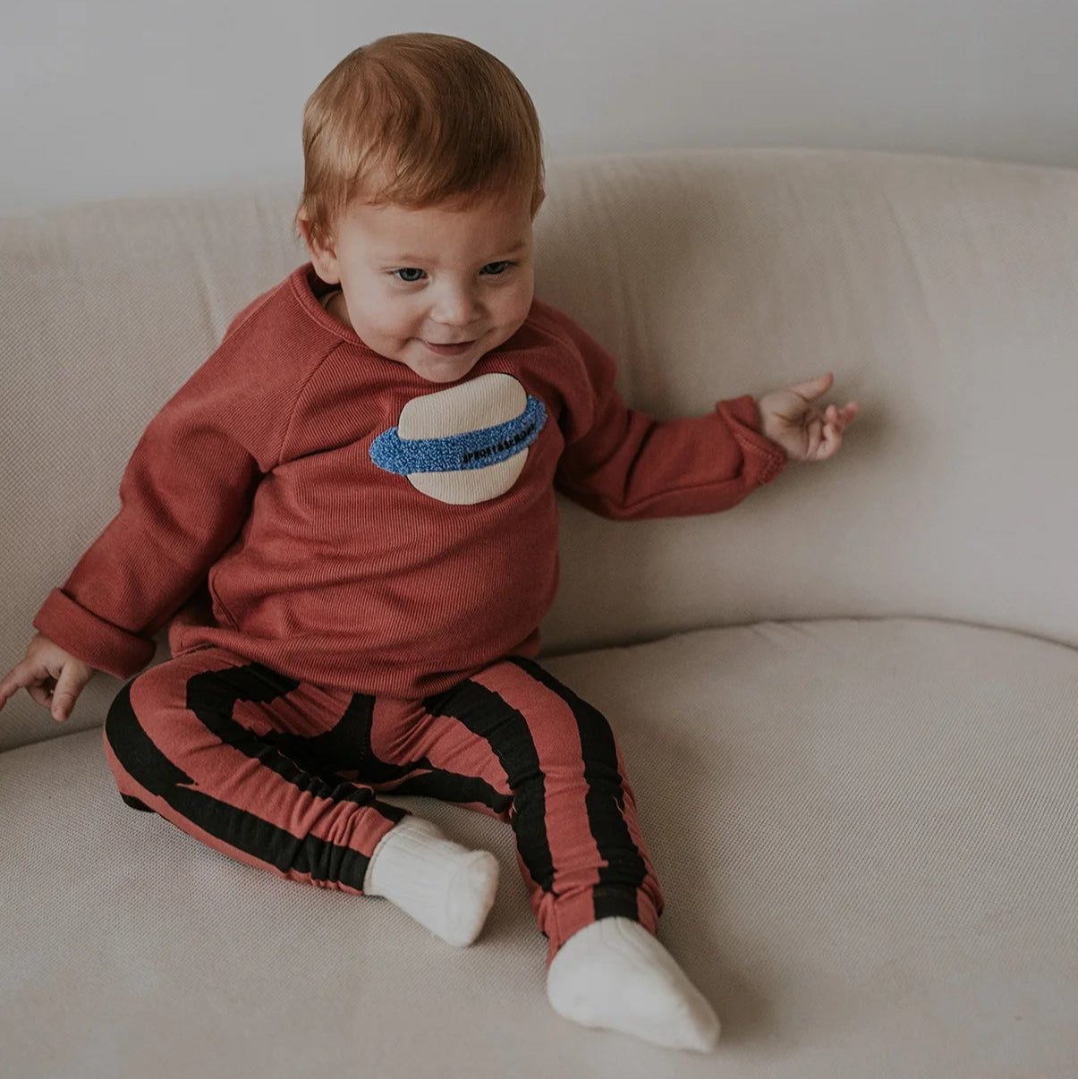 Sproet & Sprout Baby Sweatshirt Saturn