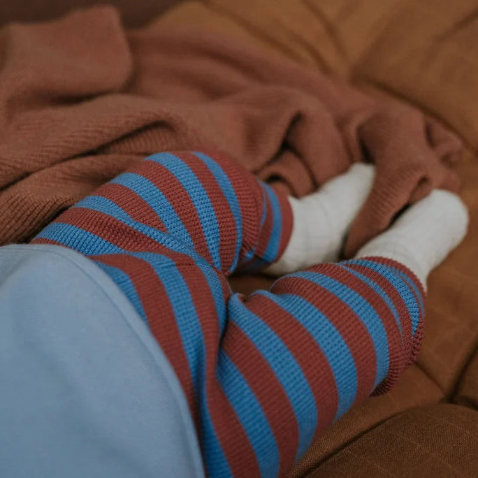 Sproet & Sprout Waffle Stripe Babypants
