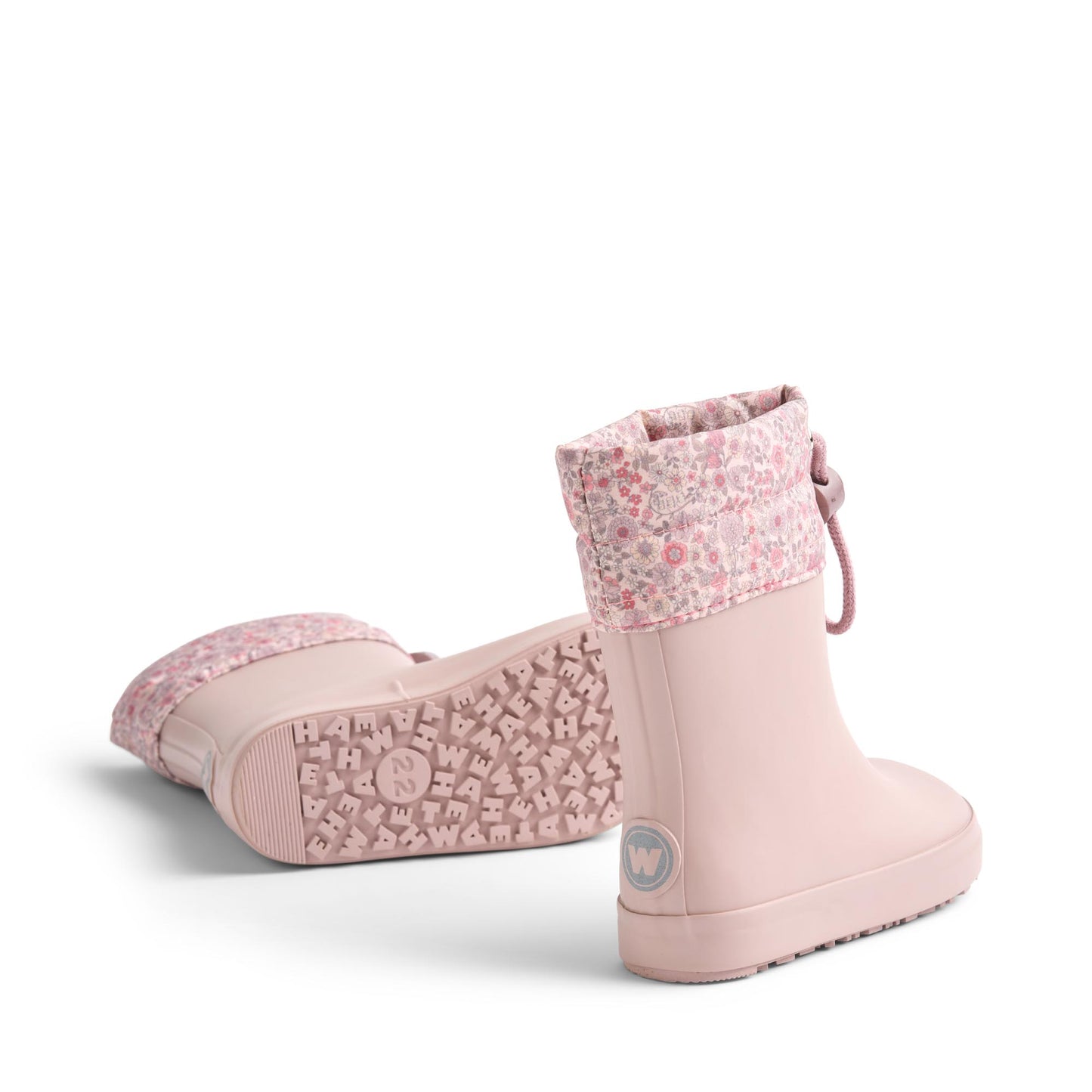 Wheat Barfuß-Gummistiefel Zerro "Rose Powder"
