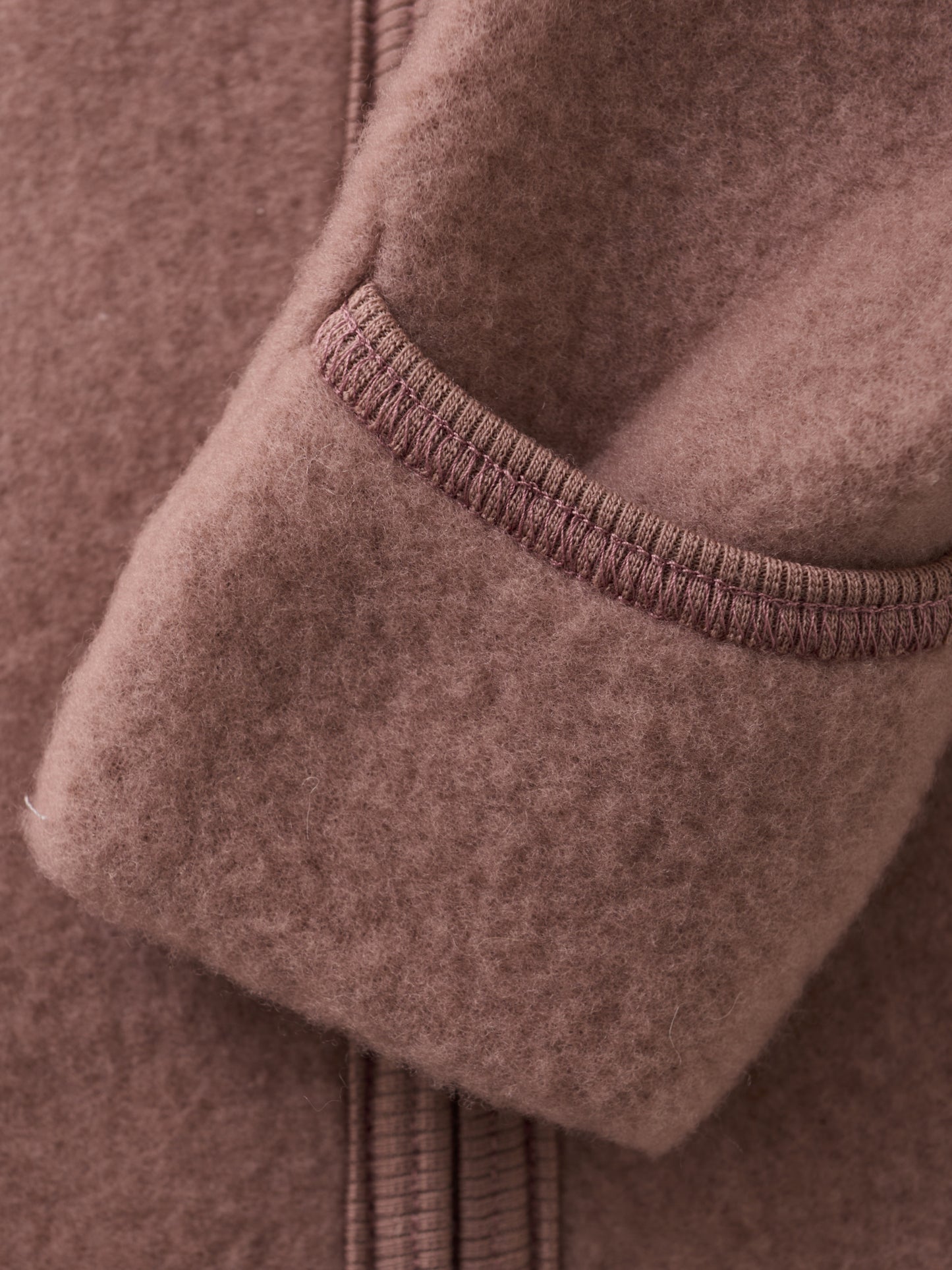 Huttelihut Wollfleeceoverall "Burlwood"