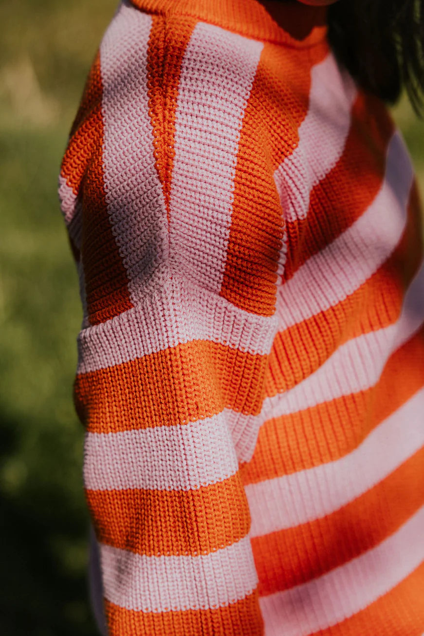 Yuki Strickpullover gestreift "FESTIVAL"