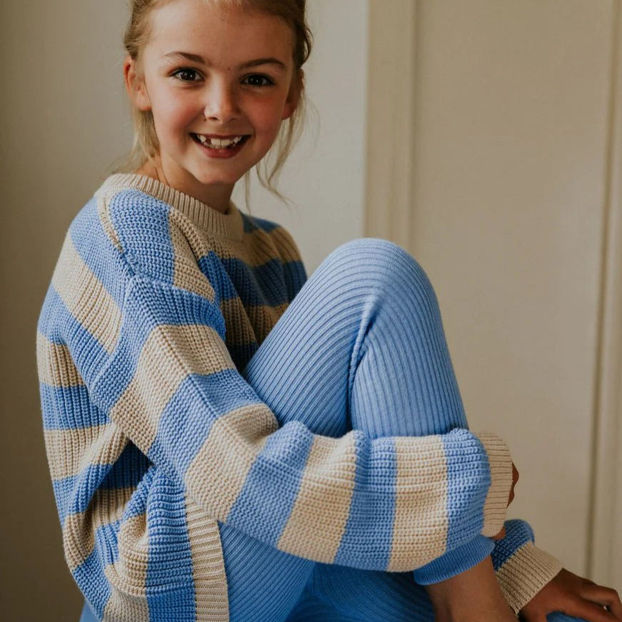 Yuki Stripes Knitted Sweater Oh Boy