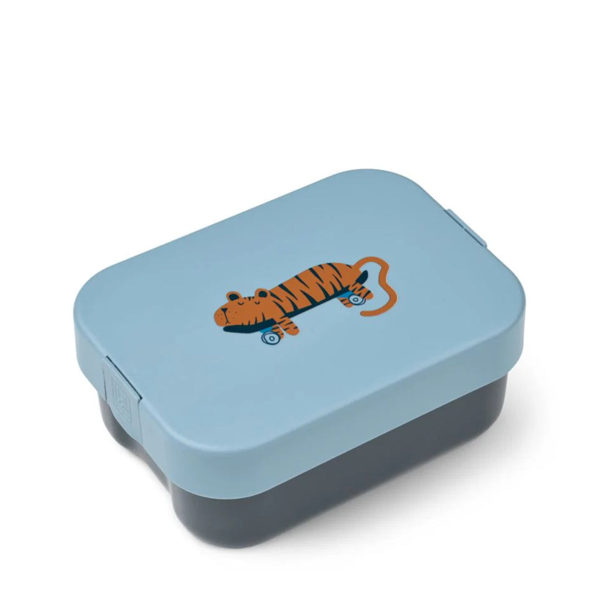 Liewood Lunchbox Kamil "Tiger / Beach blue"