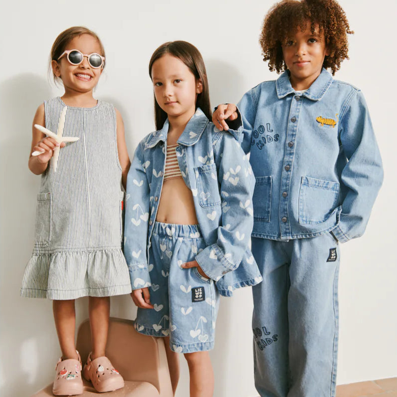 Liewood Kinder Jeansshorts Borrisa "Sweethearts / Light Blue Denim"