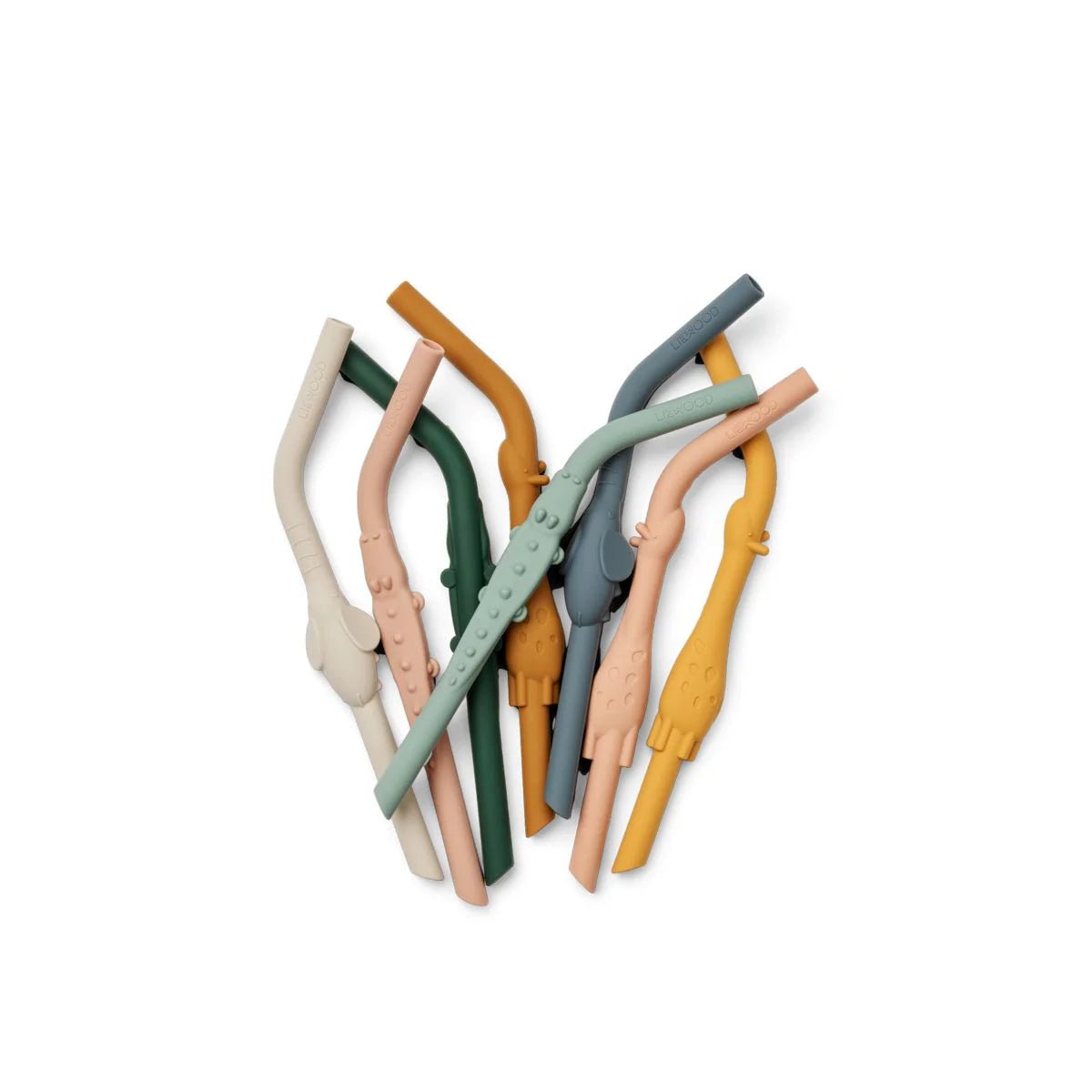 Liewood Carlson All Together Straw 8-Pack