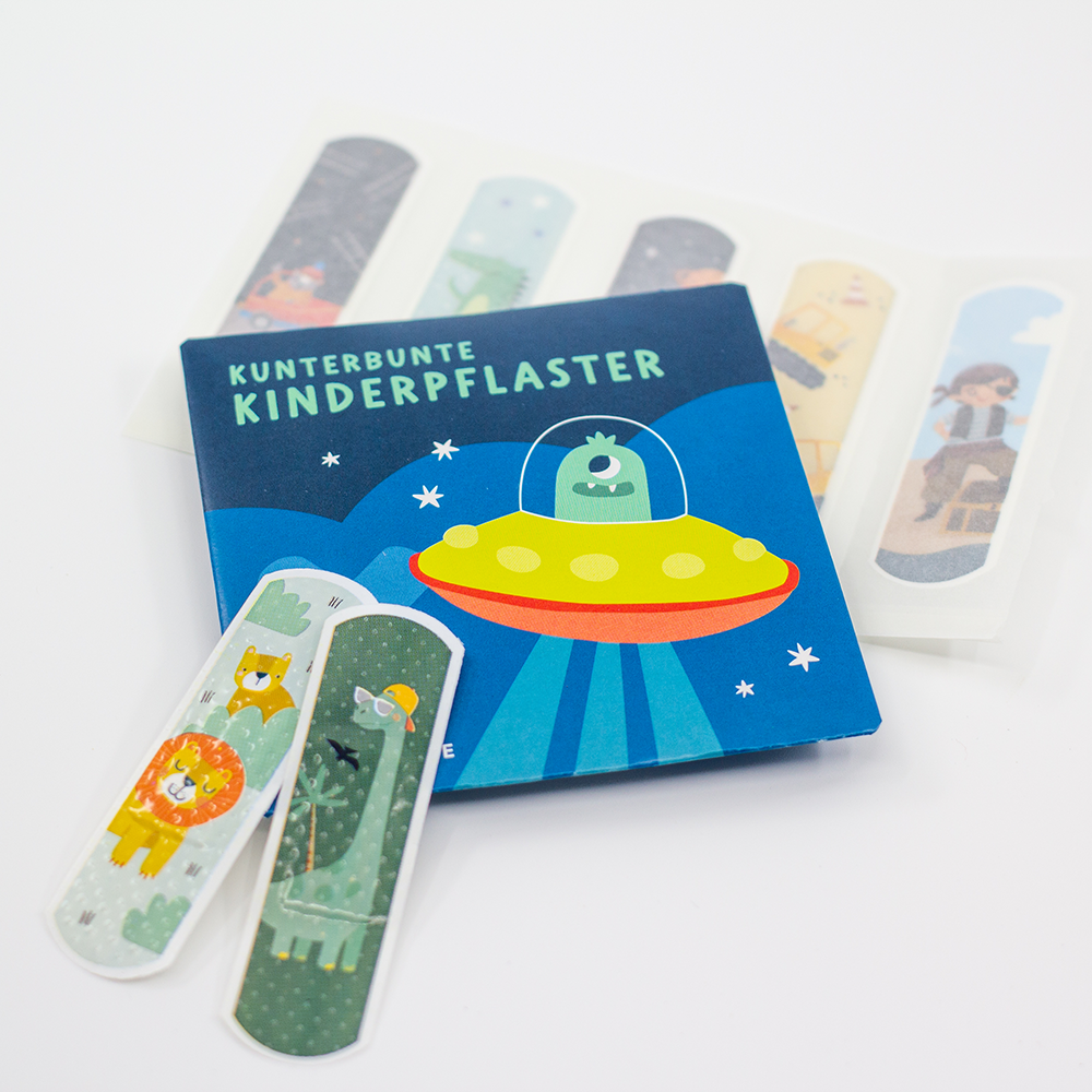 GRAFIK WERKSTATT Kunterbunte Kinderpflaster – 10 fröhliche Trostpflaster