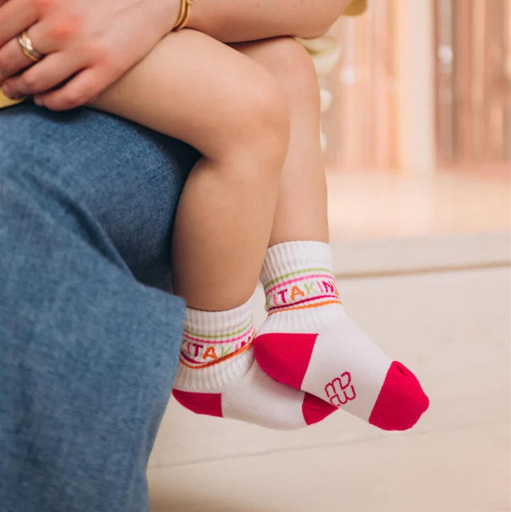 MDMD Socken "Kitakind" Pink