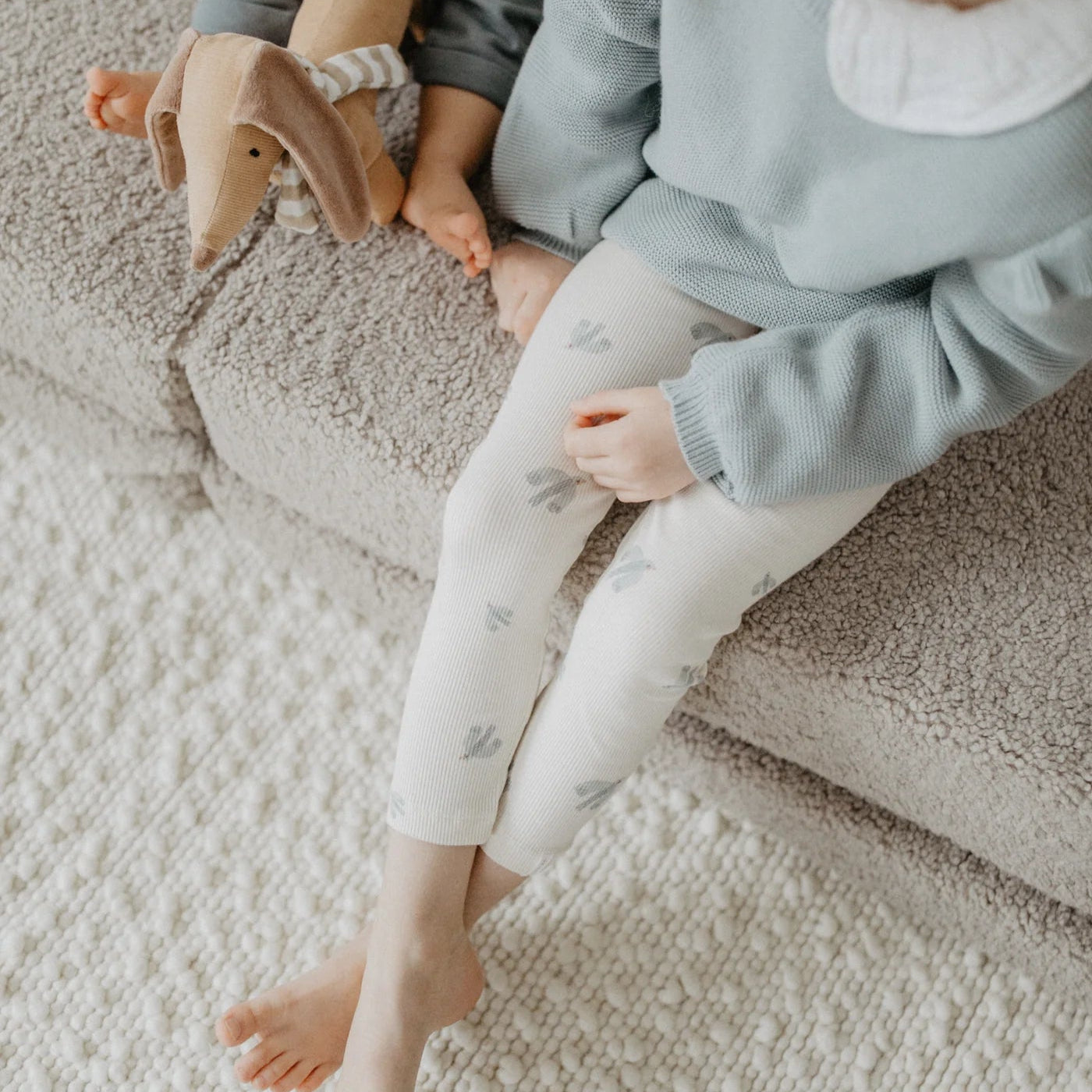 Leevje Leggings „Birds“ – aus Bio-Baumwolle