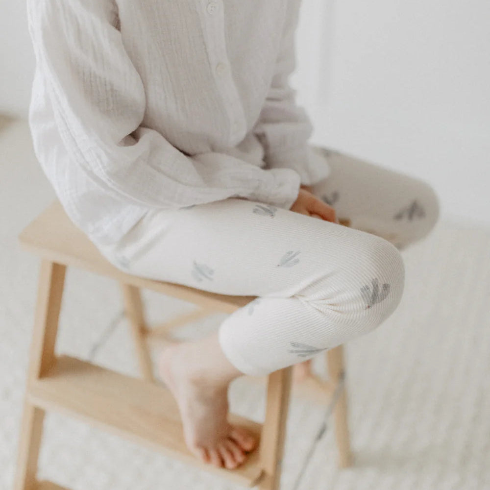 Leevje Leggings „Birds“ – aus Bio-Baumwolle
