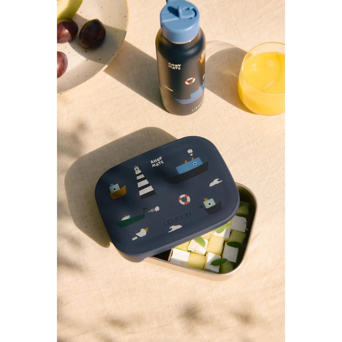 Liewood Arthur Lunchbox "Sailing Classic Navy"