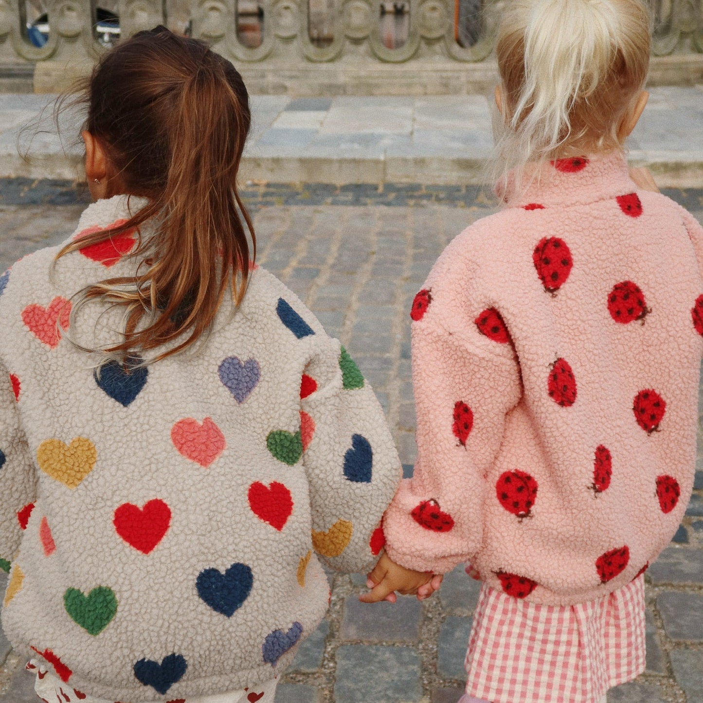 Konges Slojd Teddyjacke JODY – Ladybug Pink