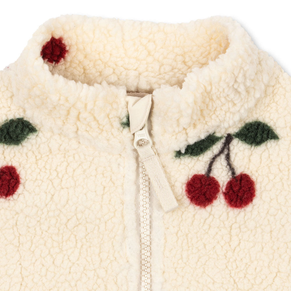 Konges Slojd Teddyjacke JODY – Cherry