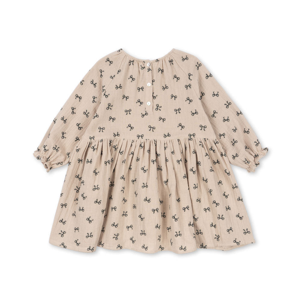 Konges Slojd Kleid COCO – "Bow Magnet"
