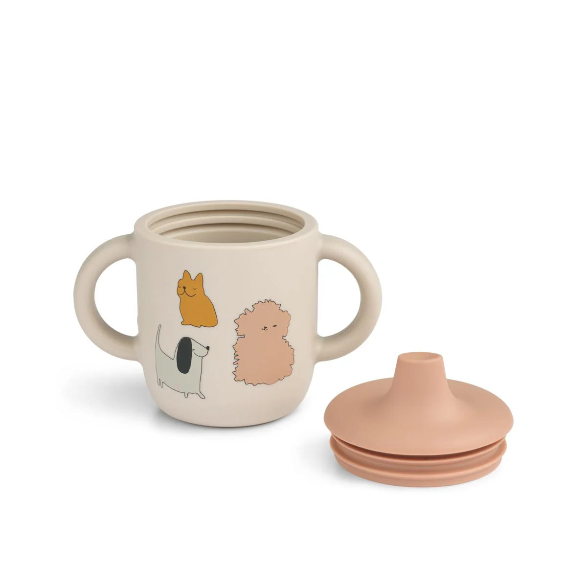 Liewood Trinkbecher „Neil Sippy– Cats and Dogs / Sandy“