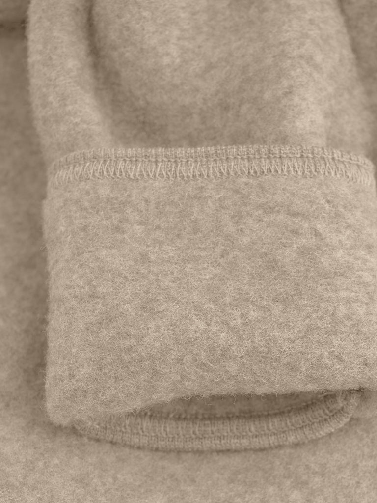 Huttelihut Wollfleeceoverall "Caramel Melange"
