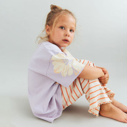 Wheat T-Shirt S/S Petri "Lavender"