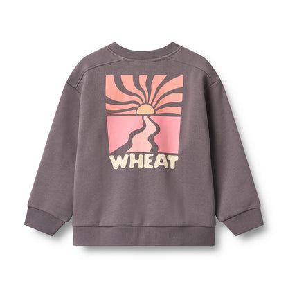 Wheat Sweater Ellis - Purple Stone