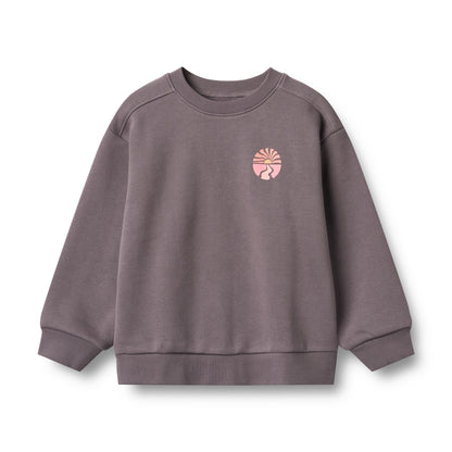 Wheat Sweater Ellis - Purple Stone