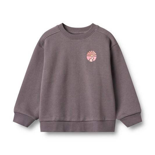 Wheat Sweater Ellis - Purple Stone