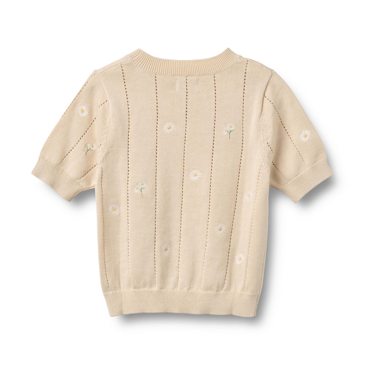 Wheat Stricktop Malvina "Sandshell White Flowers"