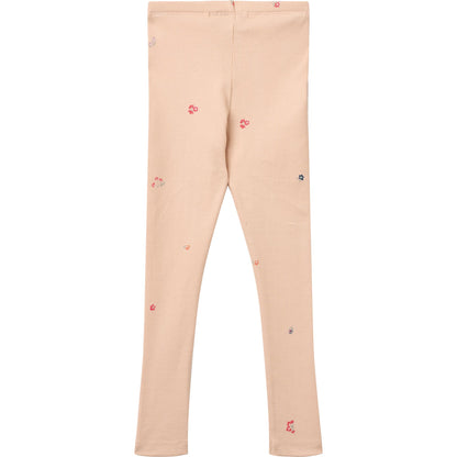 Wheat Jersey Leggings Jules "Rose Flowers"
