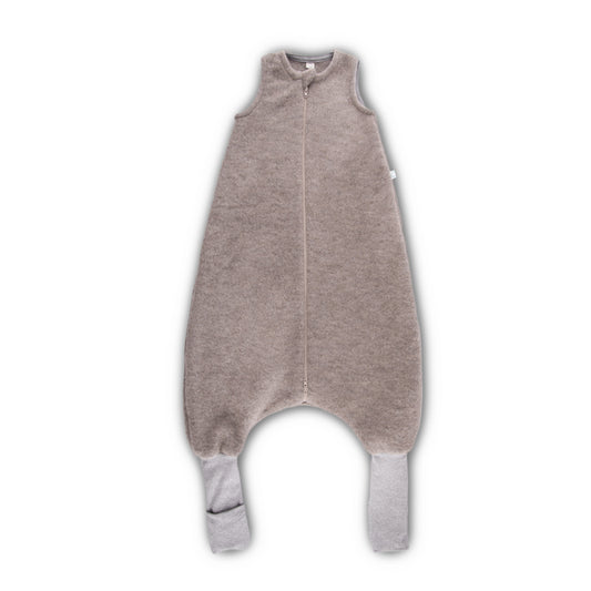 Popolini Wollfleece- Schlafsack mit Beinen
