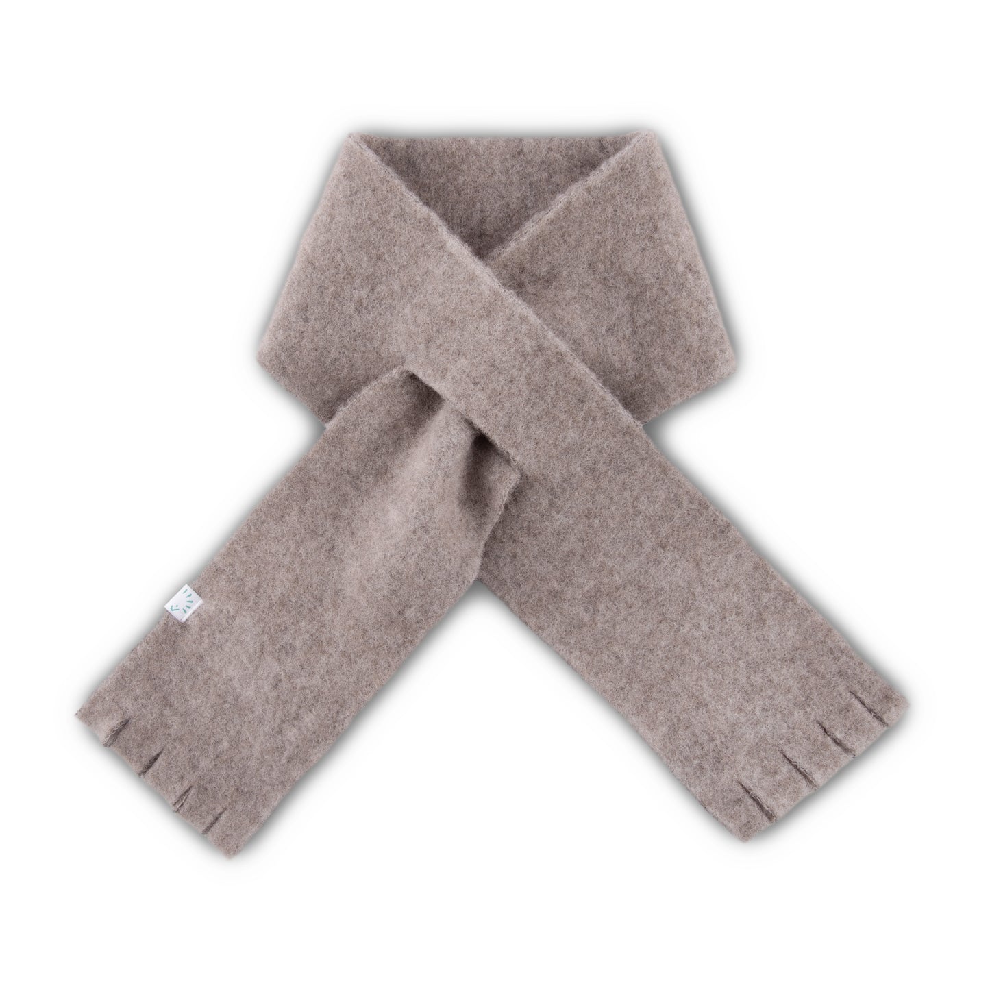Popolini Wollfleece Schal Sand Melange