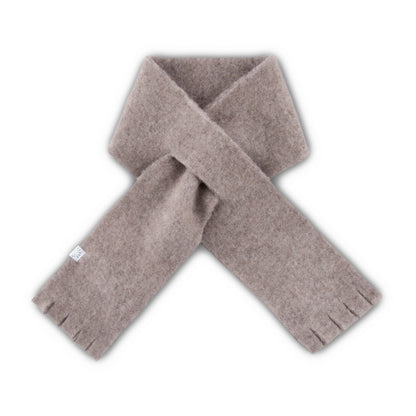 Popolini Wollfleece Schal Sand Melange
