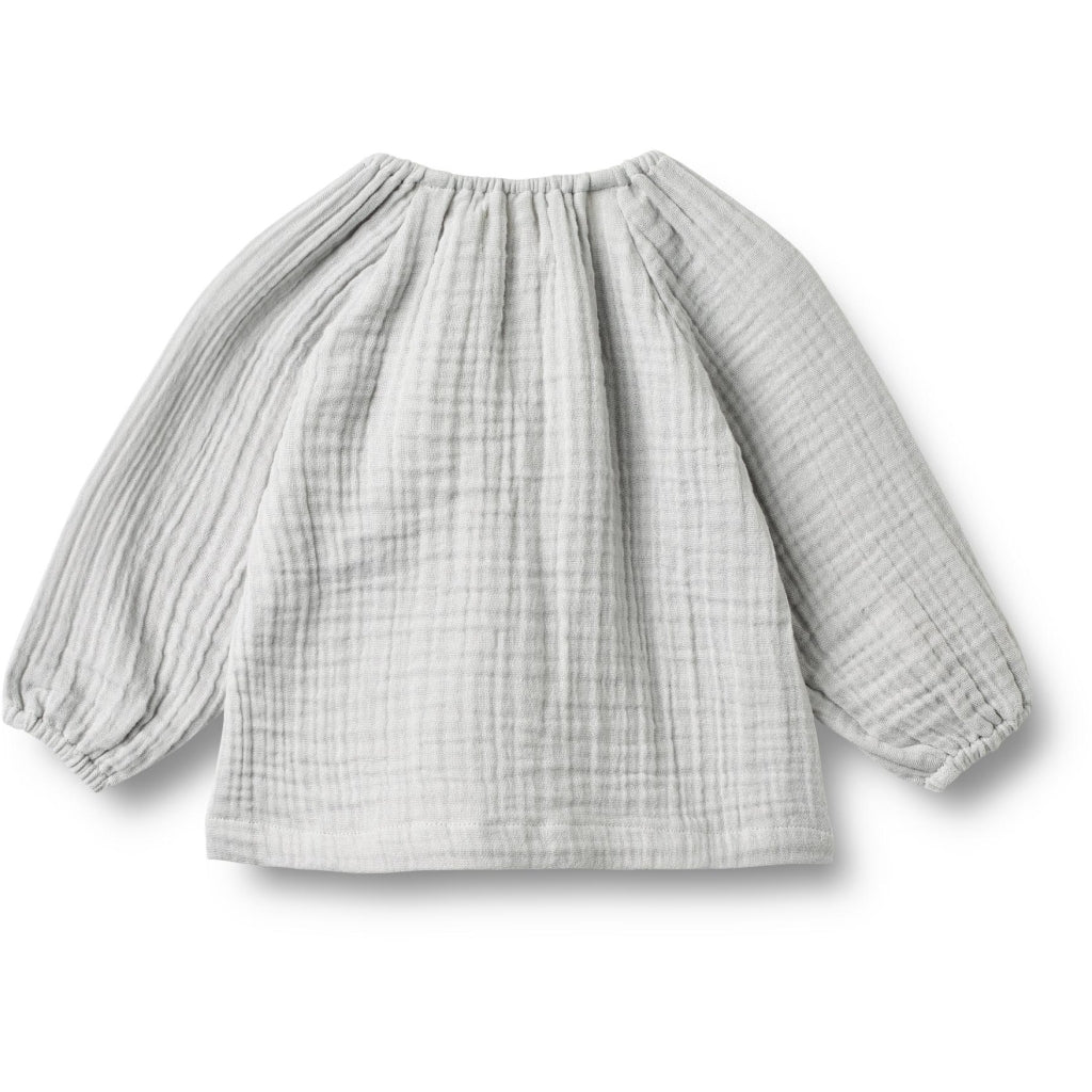 Wheat Musselinbluse Bobo "Light Blue"