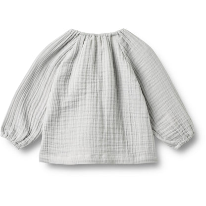 Wheat Musselinbluse Bobo "Light Blue"