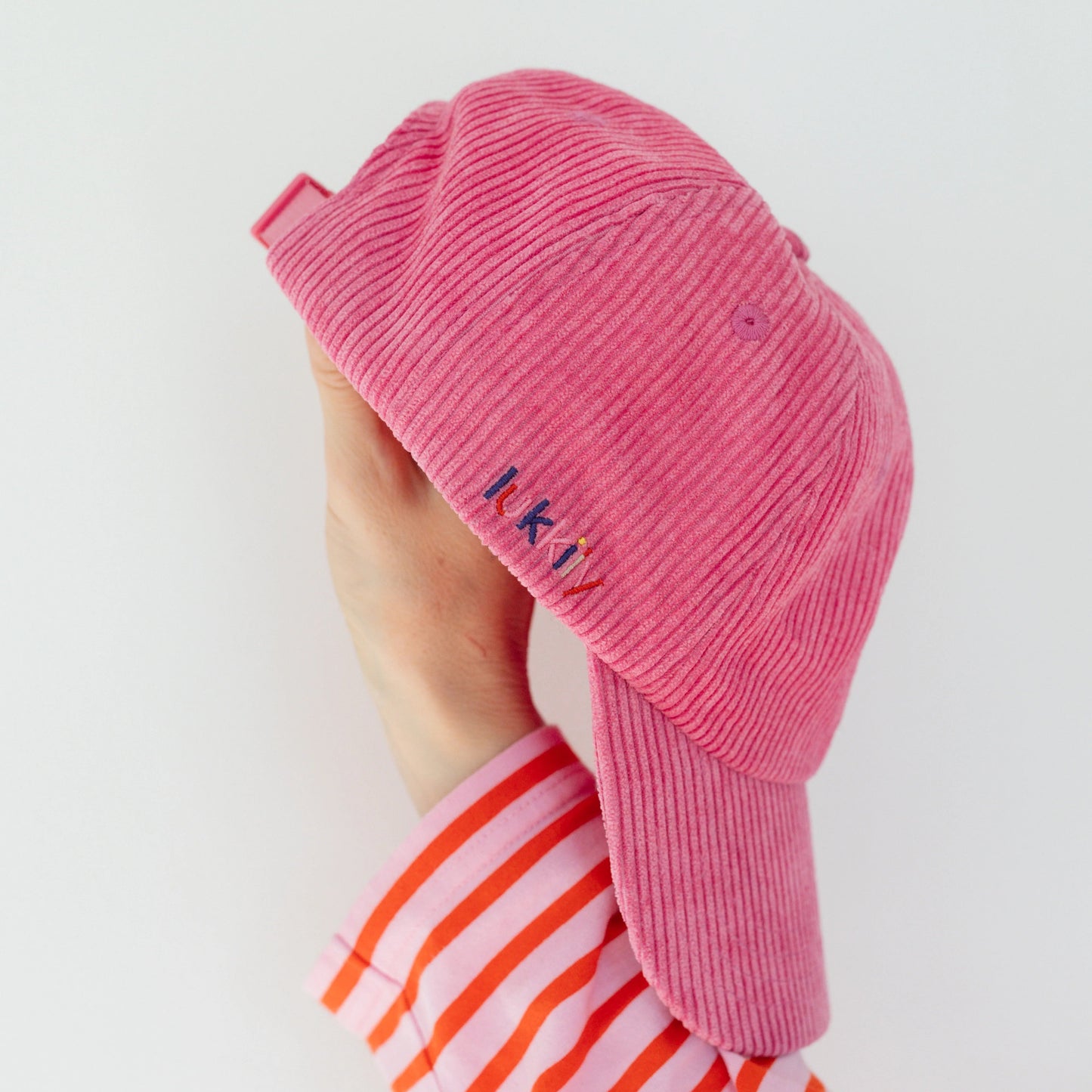 Lukkily Cap Cord pink