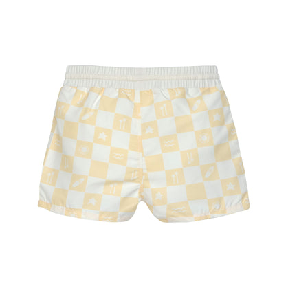 Lässig UV-Schwimmshorts mit integrierter Windel