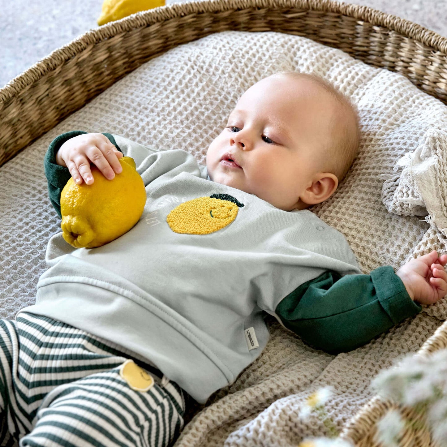 Lässig Sweater Lemon