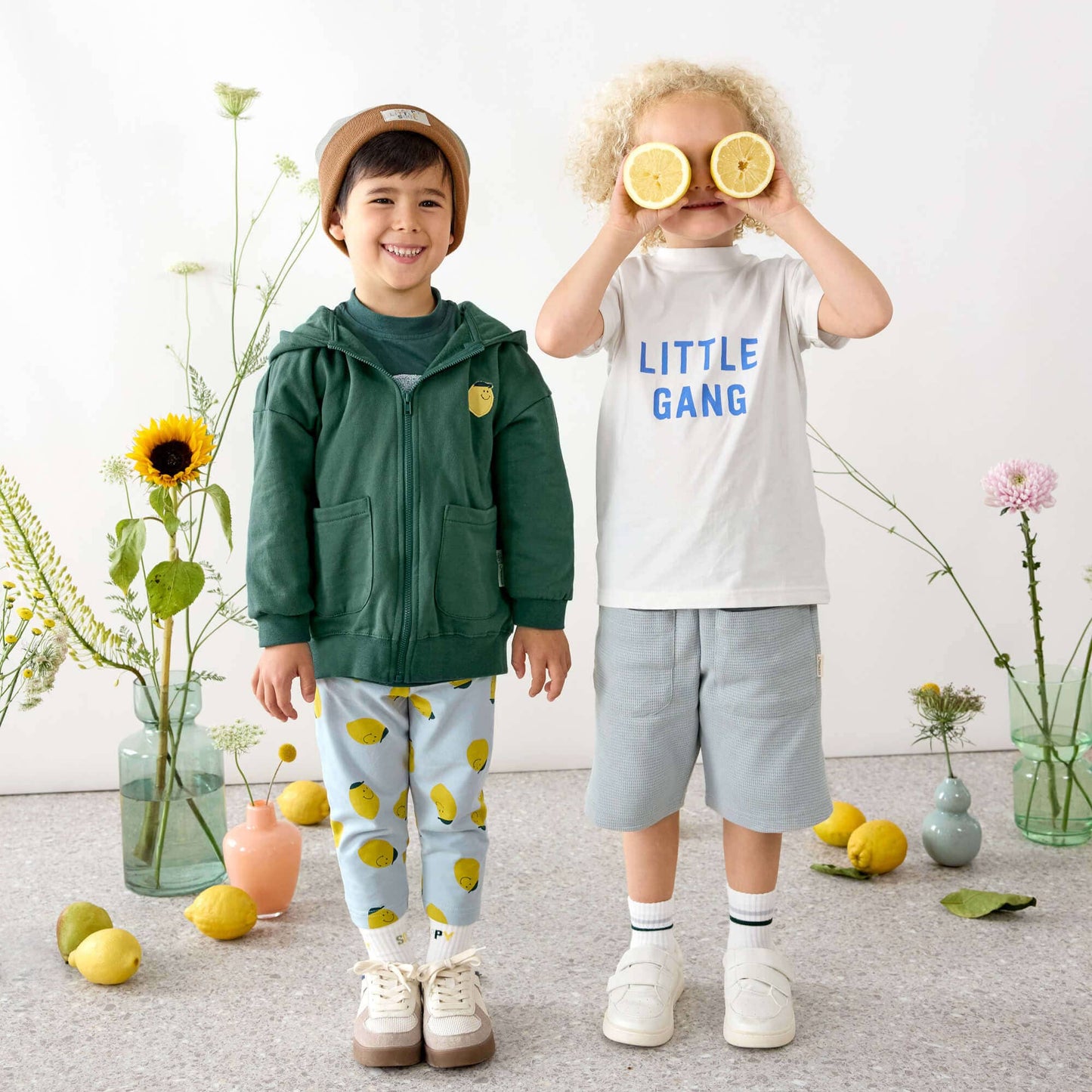 Lässig Leggings Jersey Lemon