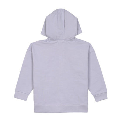 Lässig Sweatjacke pastel lilac