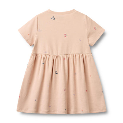 Wheat Jersey Kleid S/S Anna "Rose Flowers"